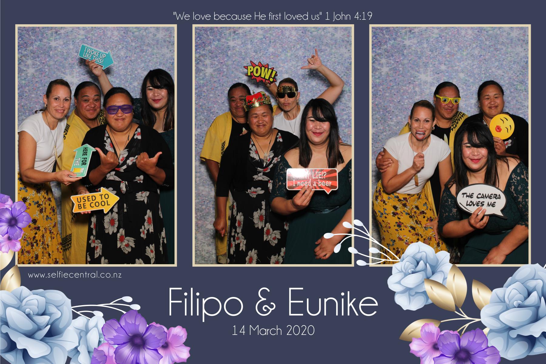 Filipo and Eunike's Wedding | View more photos from the event at gallery.photobooth.co.nz/u/SelfieCentral/Filipo-and-Eunikes-Wedding